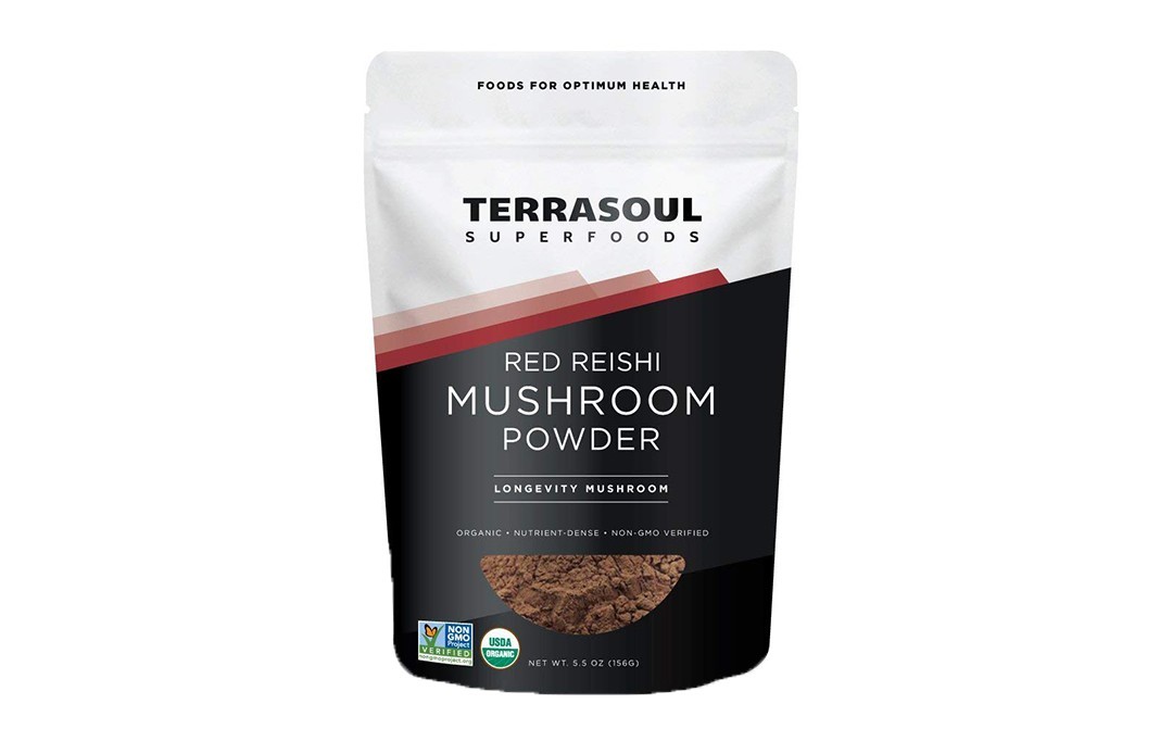 Terrasoul Superfoods Red Reishi Mushroom Powder    Pack  156 grams
